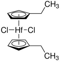 Bis(ethylcyclopentadienyl)hafnium dichloride - CAS:78205-93-3 - Hf(EtCp)2Cl2